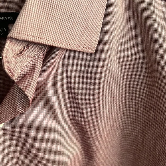 Mens RW&CO. Long Sleeve Button Down Fitted Dress Shirt. Size L - Picture 4 of 7